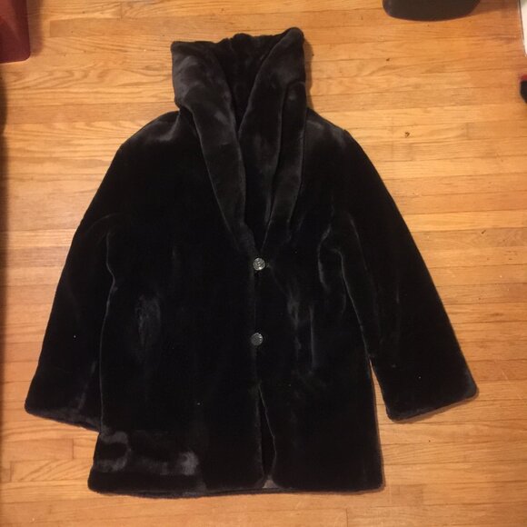 [XL] - Vintage Faux Fur Coat | Novelti - Picture 2 of 5
